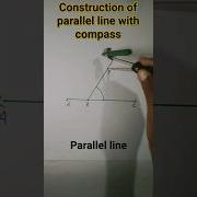 How To Draw Parallel Lines With Compass Shorts Viralshorts Ytshorts Viral Trick RB Knowledge Explore