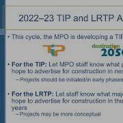 Transportation Improvement Program TIP How To Presentation November 15 2022
