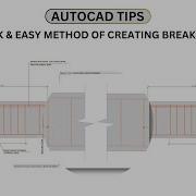 CREATING BREAKLINES IN AUTOCAD QUICK AND EASY