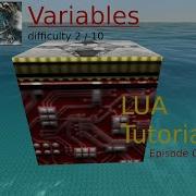 LUA Tutorial 02 Variables