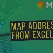 How To Map Addresses From An Excel Spreadsheet