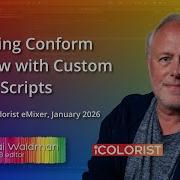 Optimizing Conform Workflow With Custom Resolve Scripts