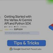 Getting Started With The Vertex Ai Gemini API And Python SDK GDGoC MAKAUT GSP1209 Genai