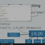 Formatting Strings In Python