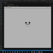 Python Program To Draw A Panda Using Turtle Graphics