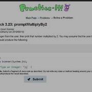 Java Practice It 3 23 PromptMultiplyBy2 Input Scanner
