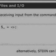 Perl Tutorials Part 76 Reading User Input From The Command