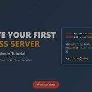 Build Your First Express Js Server A Beginner S Guide