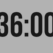 36 MINUTE TIMER COUNTDOWN TIMER MINIMAL