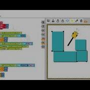 NEPO Robot Will Find A Gap Using Gyroscope With Open Roberta Simulator