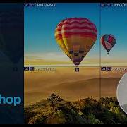 Экспорт разделенного изображения в Photoshop