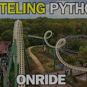 Efteling Python Onride 4K POV