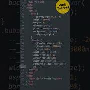 Floating Bubble Using HTML CSS Shorts Shortsfeed Amittutorial