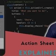How To Make Actionsheet In Ionic 2 3 Its Easy