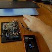 Netduino Sonar WP8 Controlling Sound With Your Mind