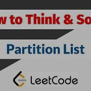 Partition List How To Think And Solve LeetCode 86 Python Problem Solving FAANG