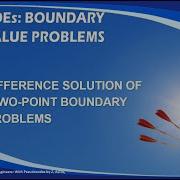 CHP10V2 FINITE DIFFERENCE SOLUTION OF LINEAR TWO POINT BOUNDARY VALUE PROBLEMS