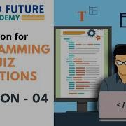 Solution For Programming Quiz Questions Q4 Expand Future Academy Shorts CSharp Dotnet