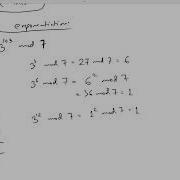 Number Theory 5 Fast Modular Exponentiation