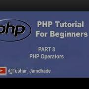 PHP Operators 1 Assignment Operators Php Part 8
