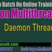 Advanced Python Python Multithreading Daemon Threads By Durga On 14 09 2018
