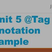 JUnit 5 Tag Annotation Example Tagging Tests With Tag In Junit 5 Junit 5 Tutorial