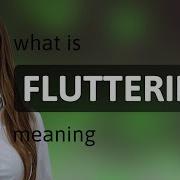 Fluttering Meaning Of FLUTTERING