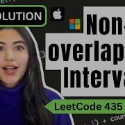Non Overlapping Intervals LeetCode 435 Python O Nlogn Time And O 1 Space