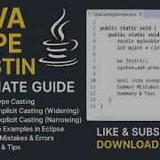 Java Type Casting Explained In 3 Mins Implicit Vs Explicit Core Java Tutorial