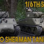 1 6th Scale M4A3E2 And M4A3E2 76 Jumbo Sherman Tank Comparison Video