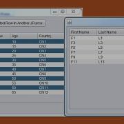 Java How To Display JTable Selected Rows To Another JFrame JTabel Using Java With Source Code