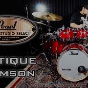 Controlada E Volumosa Bateria Pearl Session Studio Select