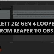 Focusrite Scarlett 2i2 4th Gen Loopback From Reaper To OBS How To