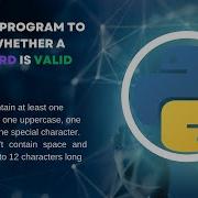 Check Whether A Password Is Valid Or Not In Python