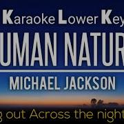 Human Nature Michael Jackson Karaoke Lower Key 4