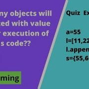 Quiz Explanation Python Programming Full Course