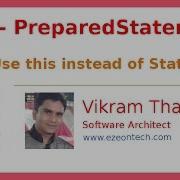 5 JDBC PreparedStatement Java Training By EZeon