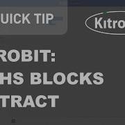 Microbit MakeCode Editor Math Blocks Subtract Kitronik