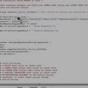 PASSWORD POLICY VALIDATION REGEX USING JAVA DEMO