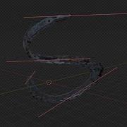 Water Along Curve Blender Tutorial