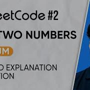 2 Задача Leetcode на сложение двух чисел Решение с пояснением Серия задач DSA