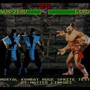 SEGA MEGA DRIVE Mortal Kombat Arcade Sprite Test DOWNLOAD SGDK SOURCE CODE