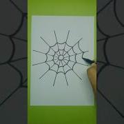 How To Draw A Spider Web