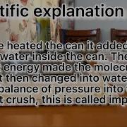 Crushing A Can With Pressure Implosion Science Experiment