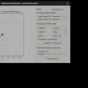 Robotic Arm Simulator Forward Inverse Kinematics Python PyQt Matplotlib
