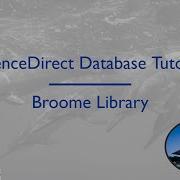 ScienceDirect Database Tutorial