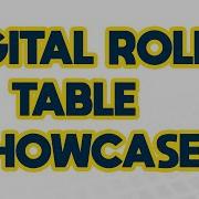 Digital Roll Tables Prototype No Ads