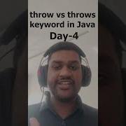 Throw Vs Throws Keyword In Java Javaprogramming