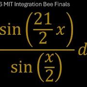 2006 MIT Integration Bee Finals Problem 3