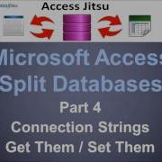 Microsoft Access Split Databases Connection Strings